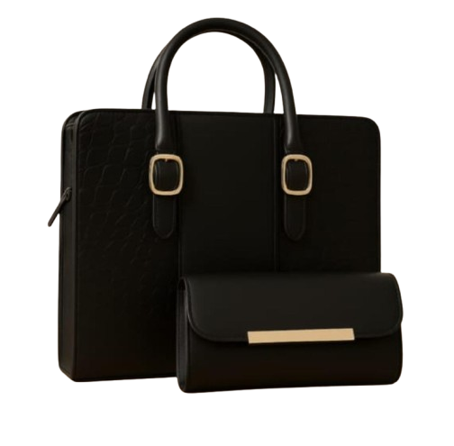 Luxe  Noir Handbag
