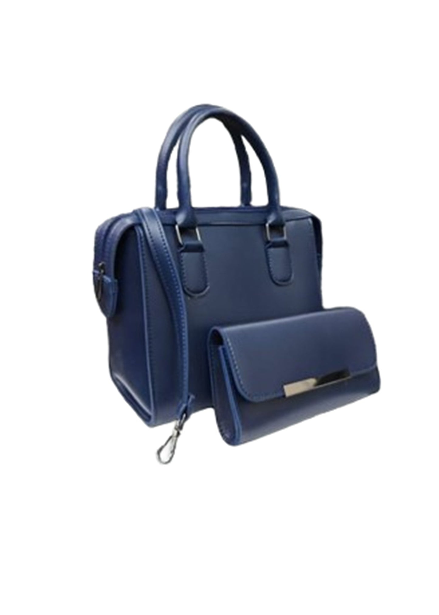 The Dual Handle Satchel &  Clutch
