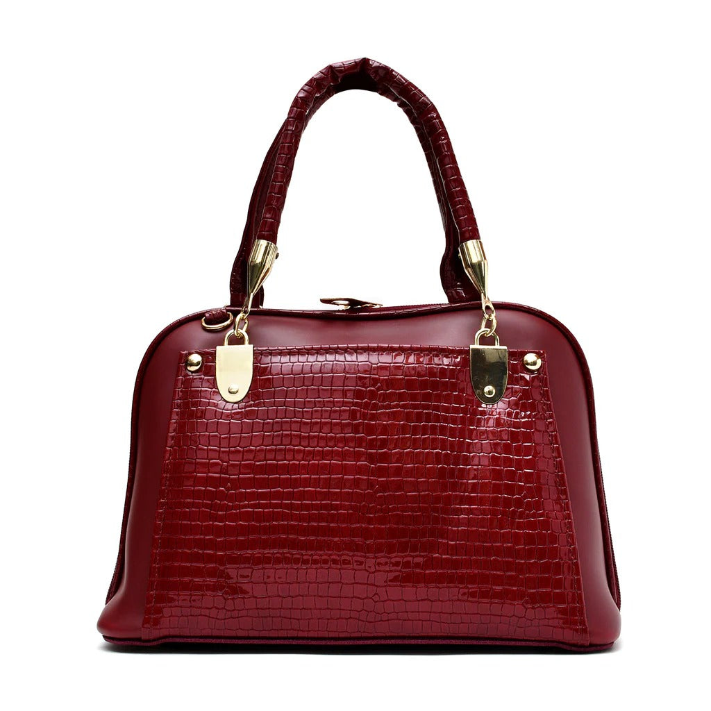 Croco Box Bag