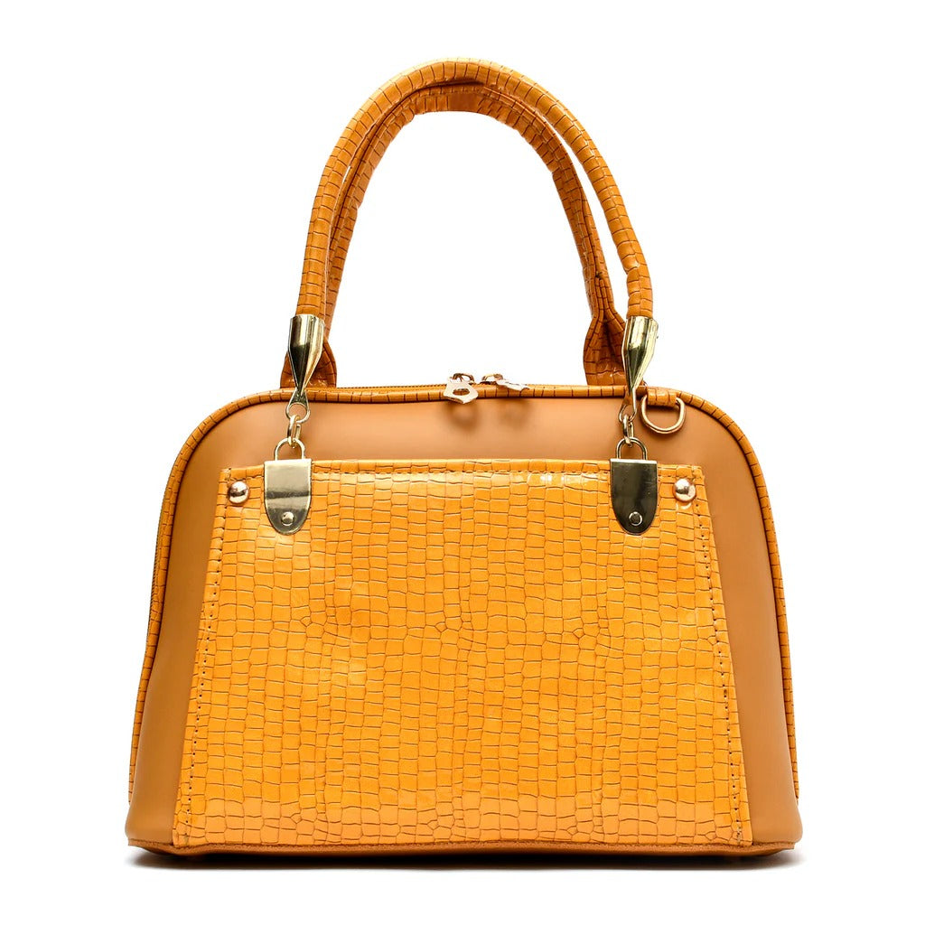 Croco Box Bag