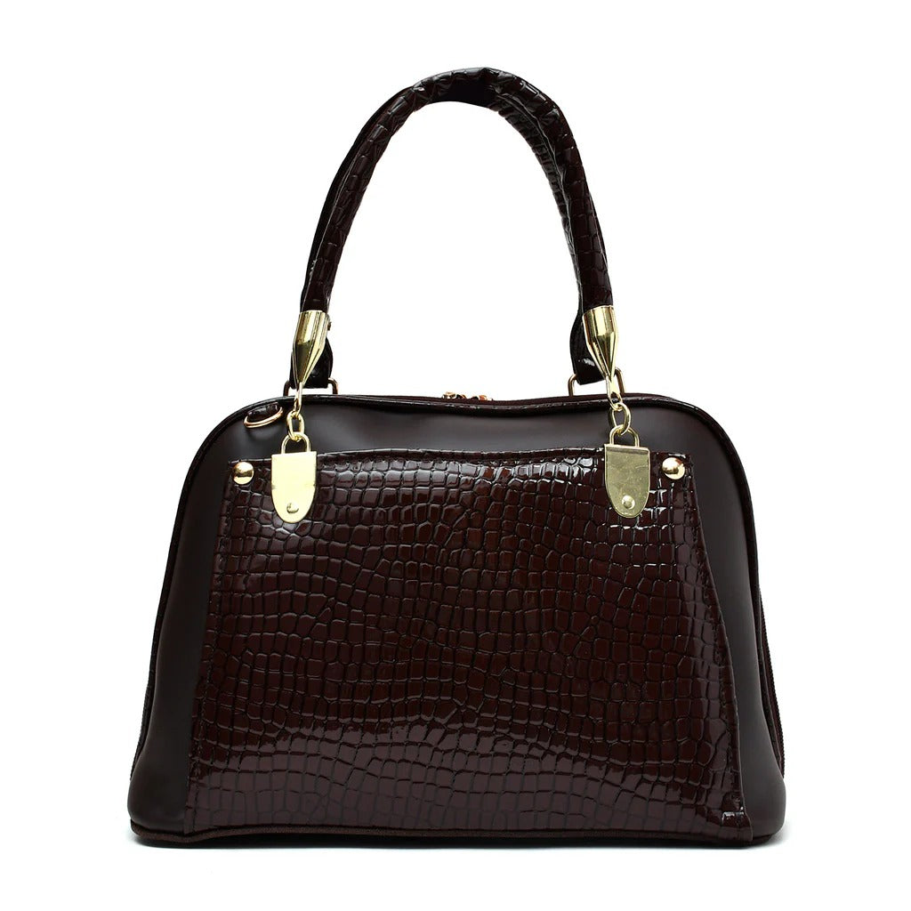 Croco Box Bag