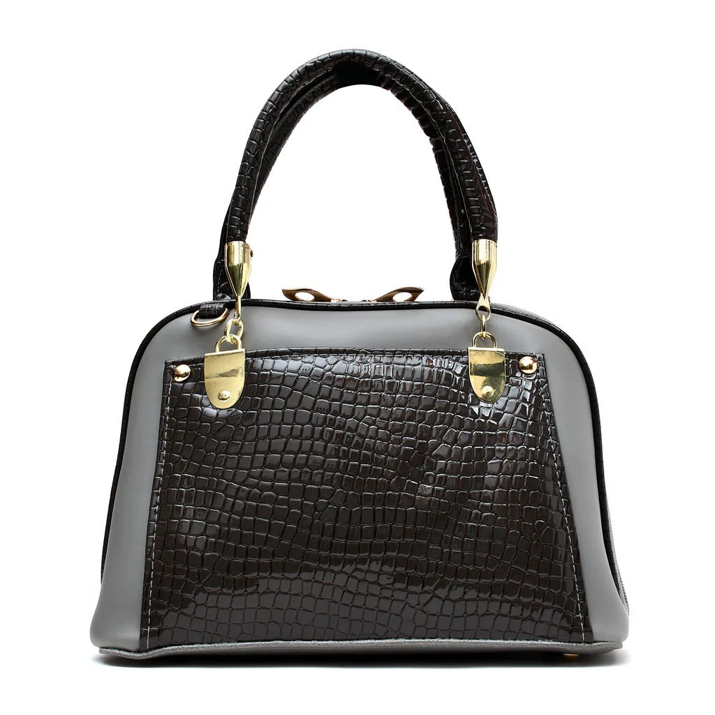 Croco Box Bag