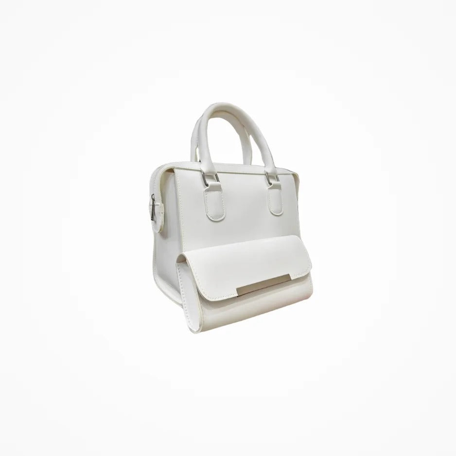The Dual Handle Satchel &  Clutch